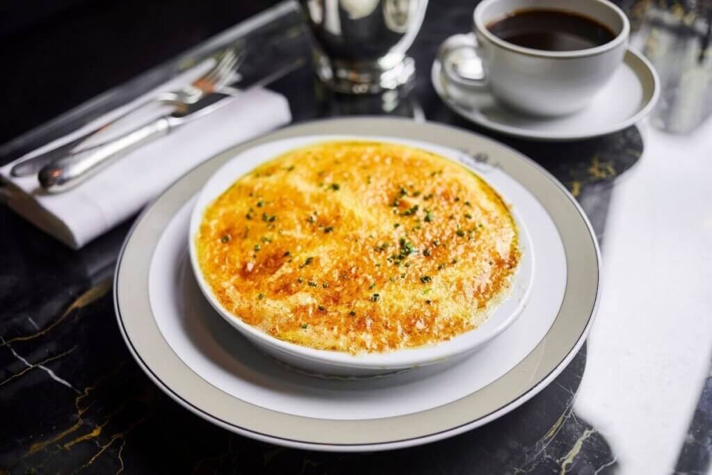 Omelette Arnold Bennett at The Wolseley