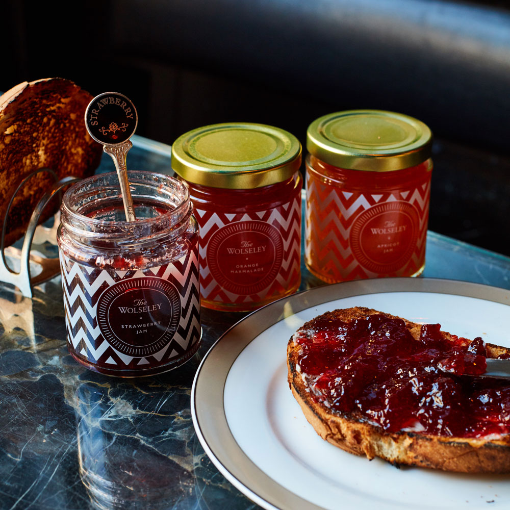 British Strawberry Jam Shop The Wolseley, London