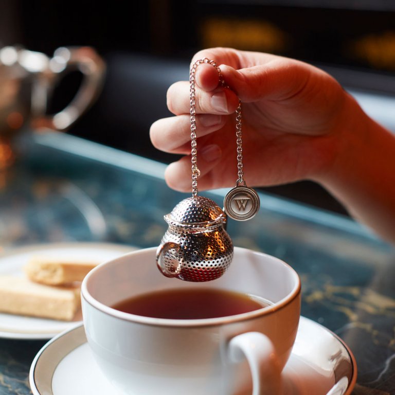 Silverplated Tea Infuser Shop The Wolseley, London