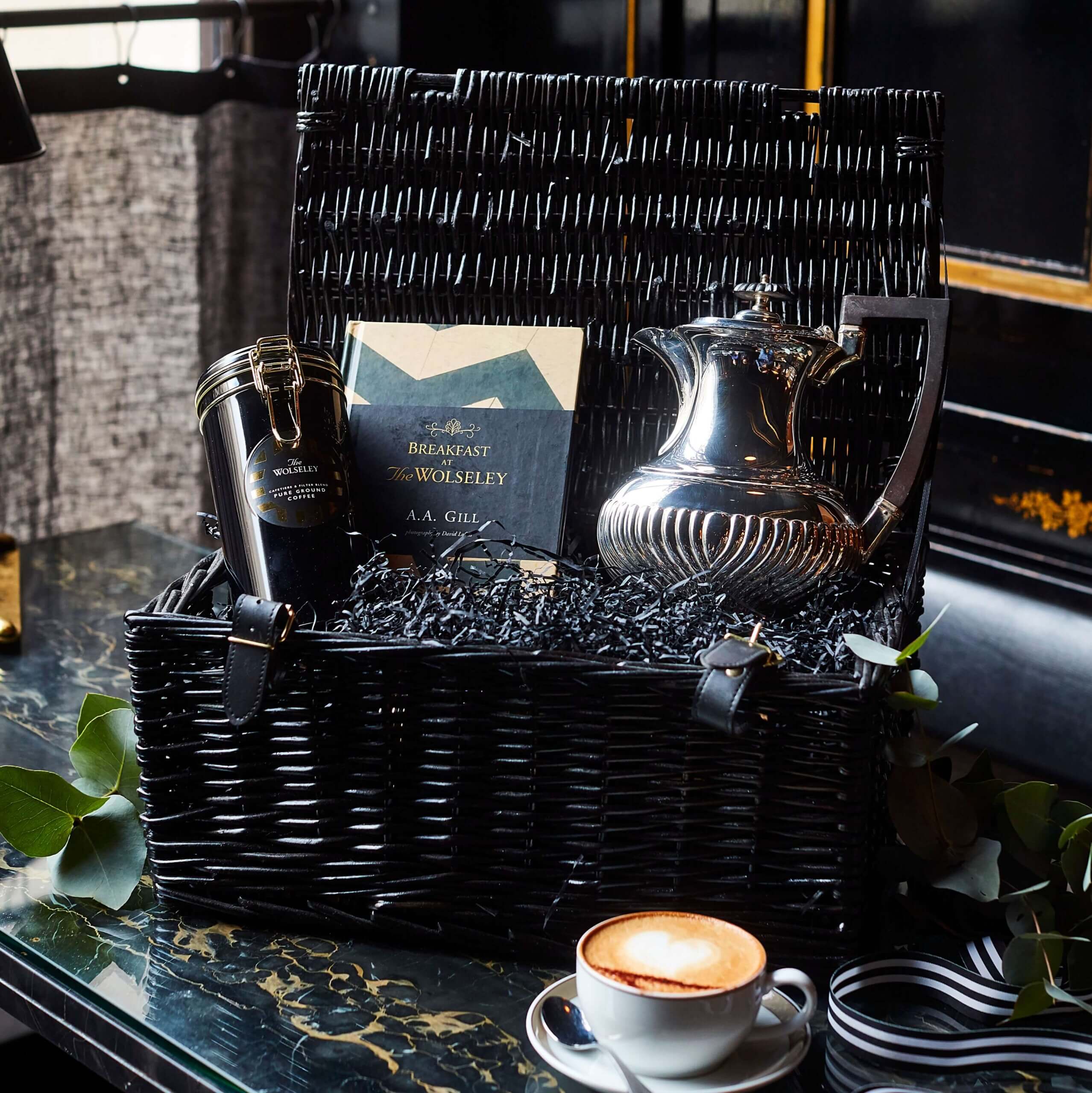 Vintage Silver Coffee Hamper Shop The Wolseley, London
