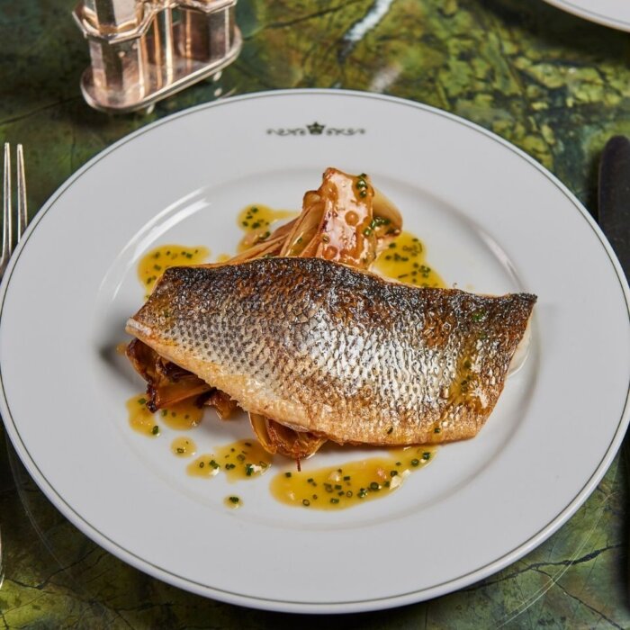 Seared Sea Bass Food Order & Delivery The Wolseley