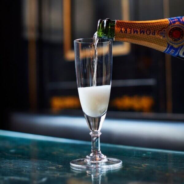 The Wolseley - Glass Champagne Flute