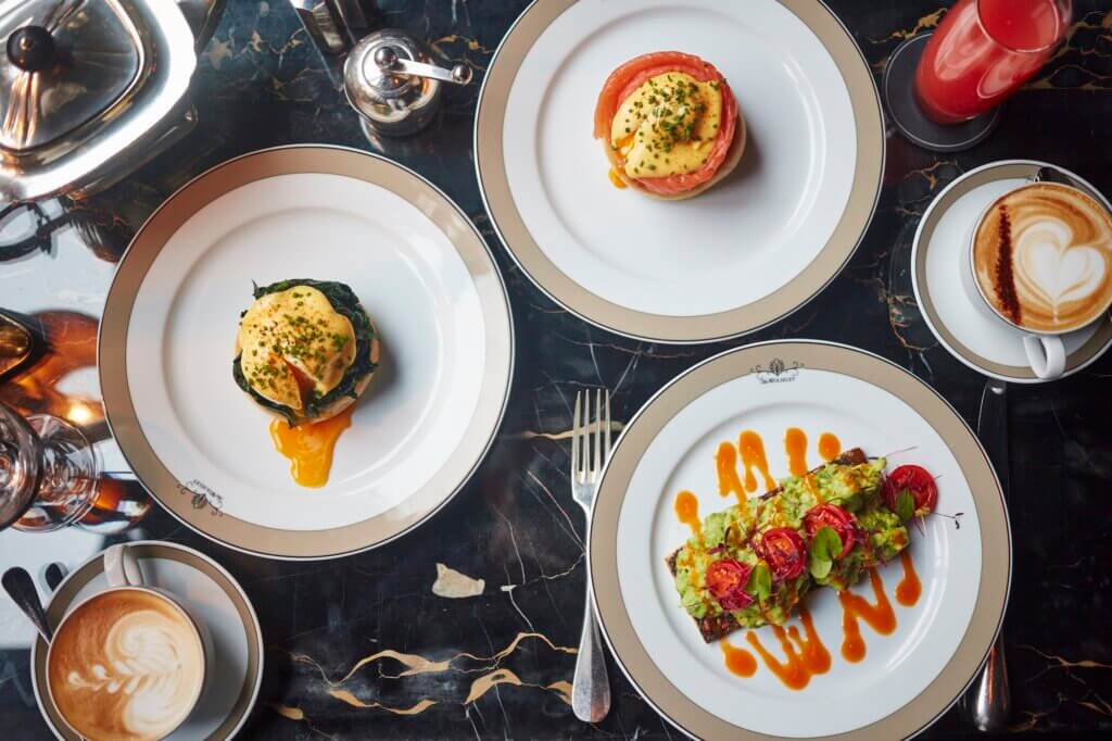All day eggs at The Wolseley